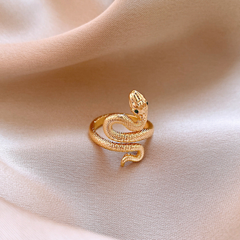 Real gold electroplated zircon split ring