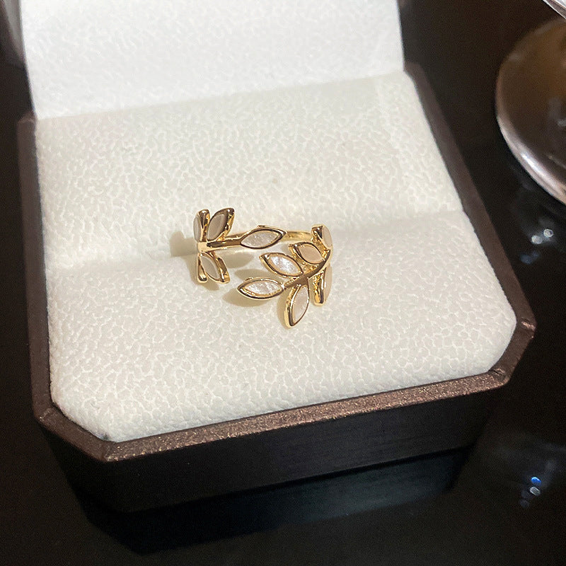 Real gold electroplated zircon split ring