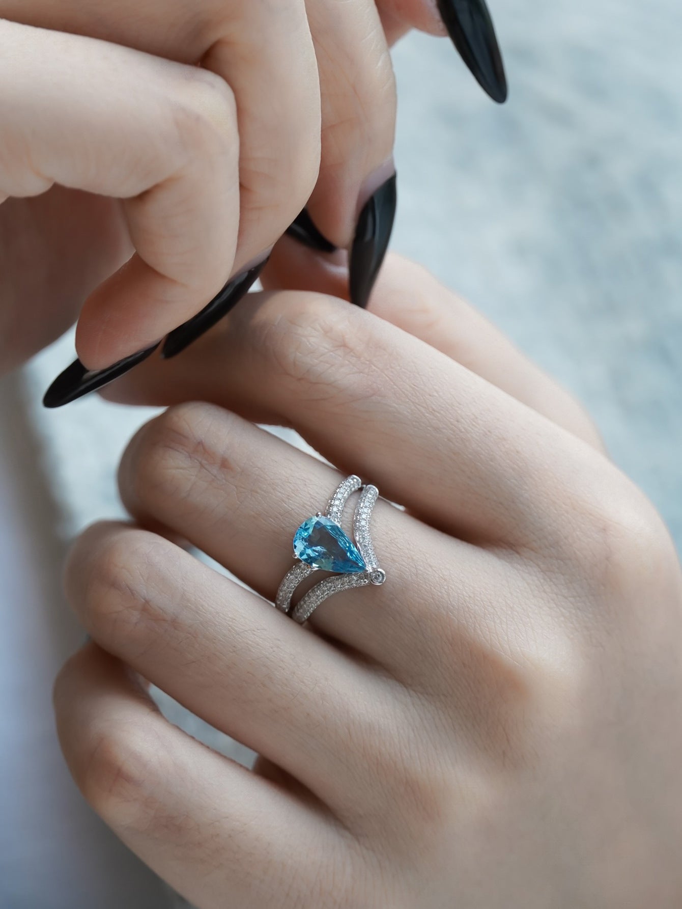 S925 sterling silver crown ring