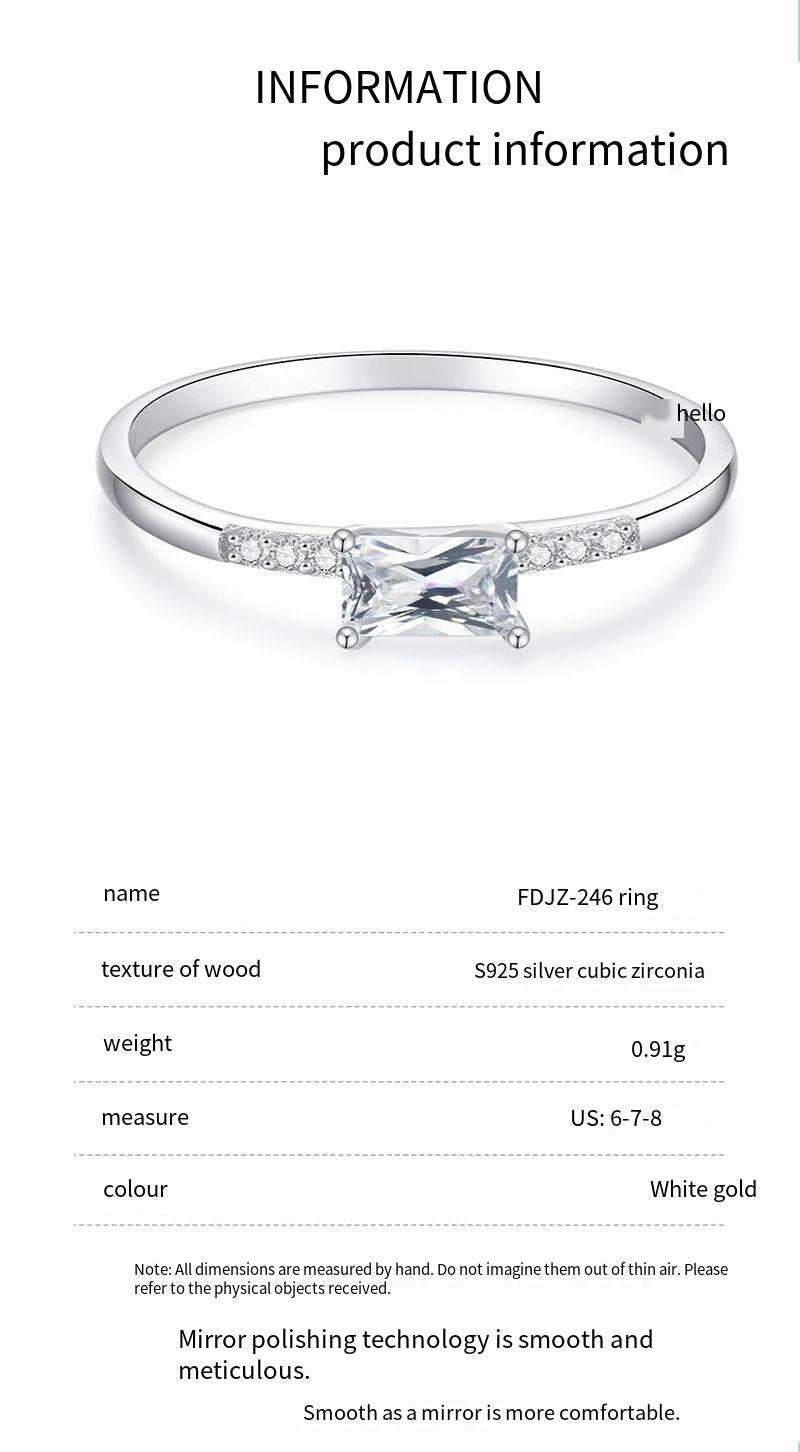 S925 Silver Ring