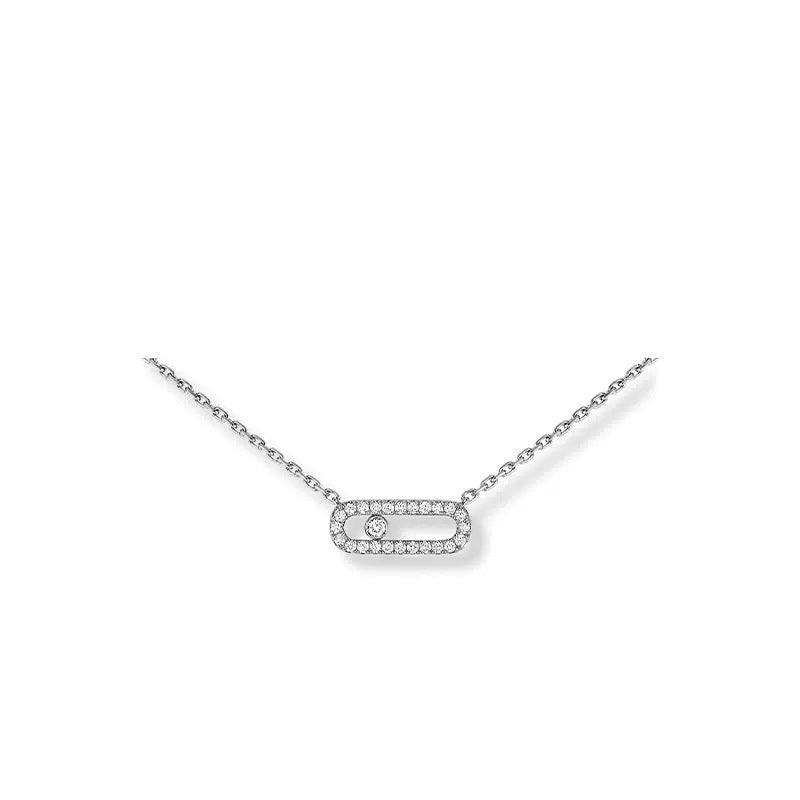 Full rhinestone pin necklace bracelet ring pendant earrings