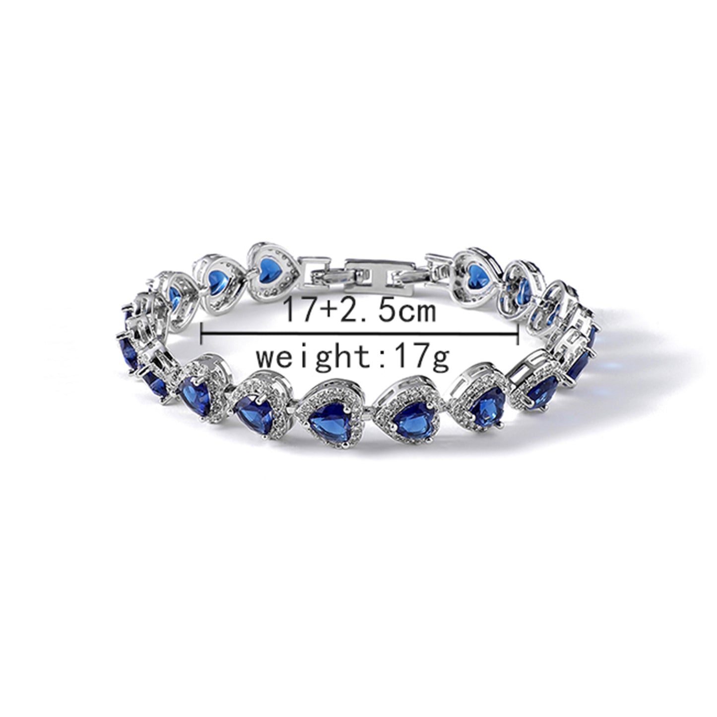 Zircon colorful bracelet