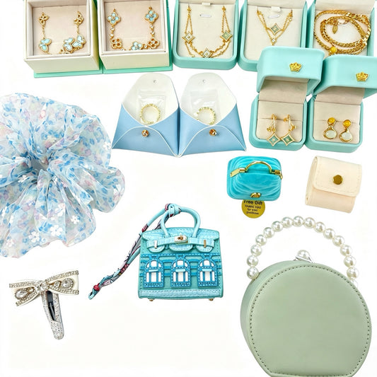 Mint Blue Jewelry Curated Set