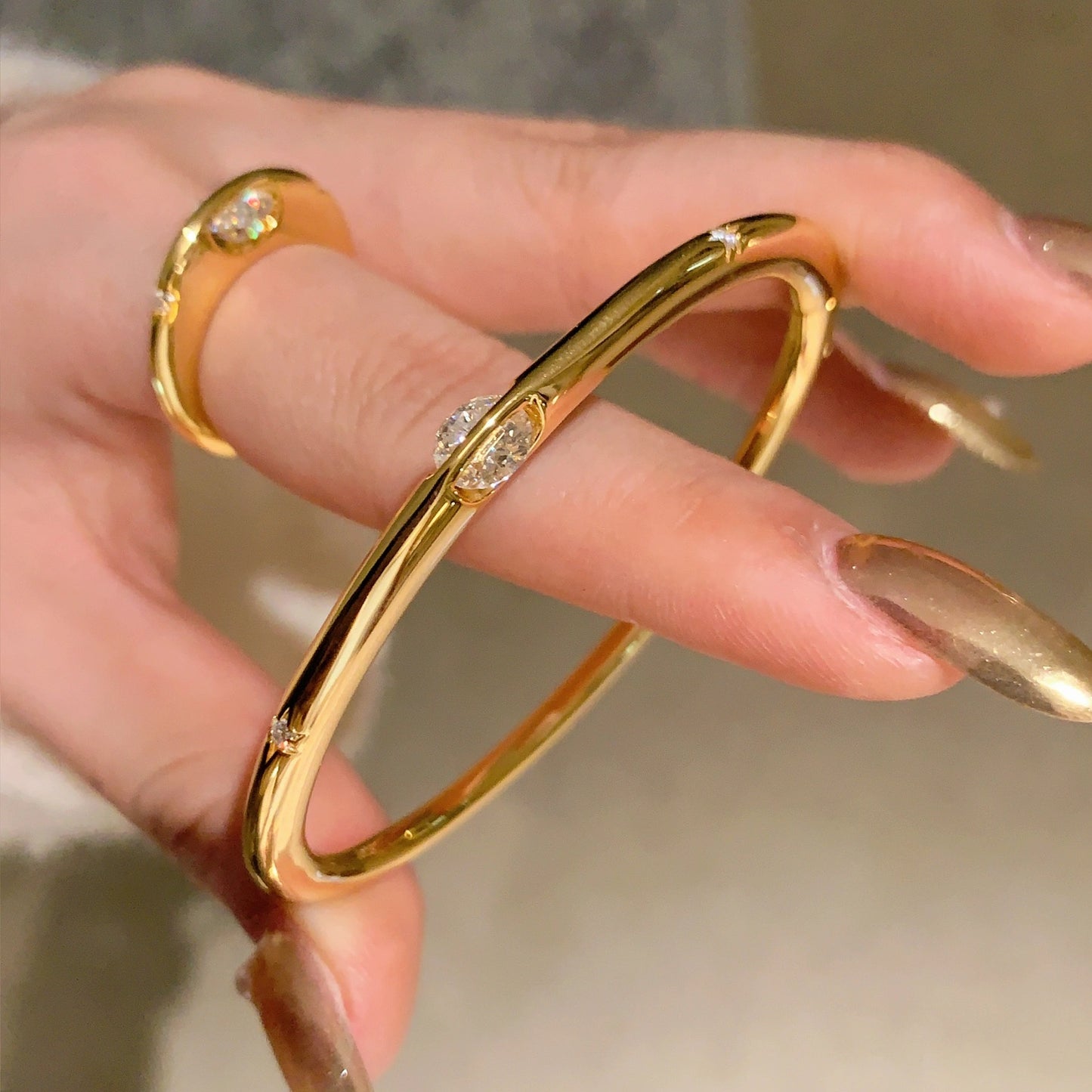 S925 sterling silver around the planet universe star rotation bracelet