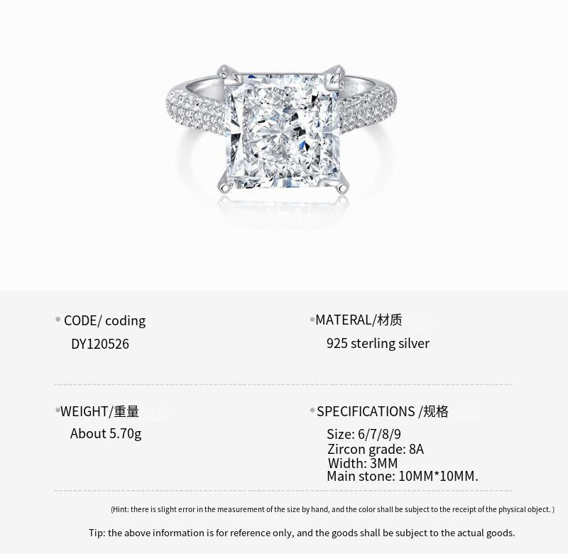 S925 sterling silver ring