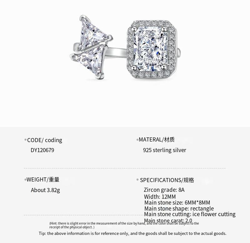 S925 sterling silver ring