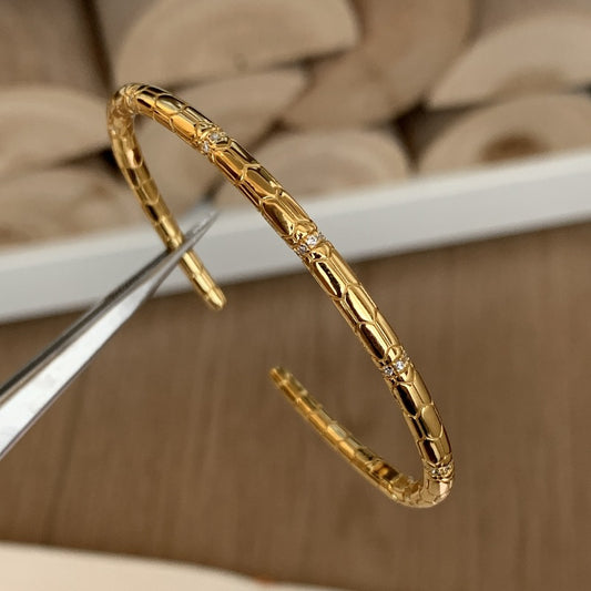 Golden Snake Bracelet