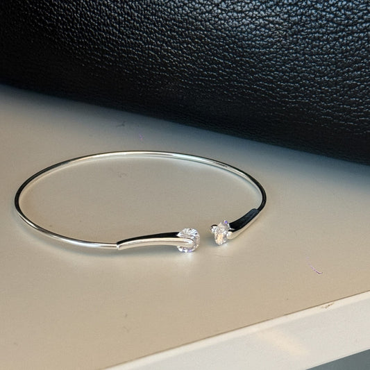 Overlapping and wearing micro-inlaid fine-row agate bracelet