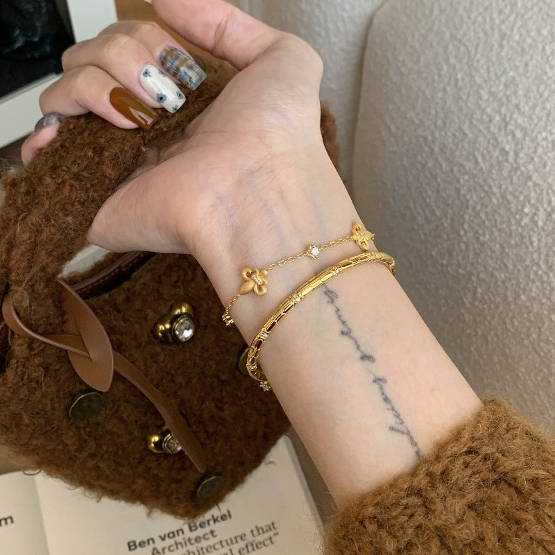 ゴールデンスネークブレスレット