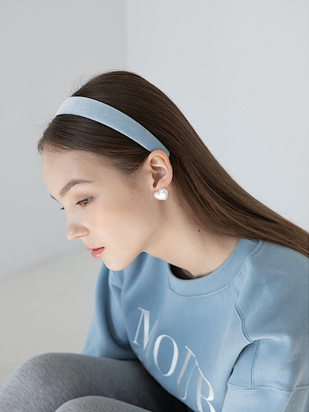 Mabei Pearl Love Earrings