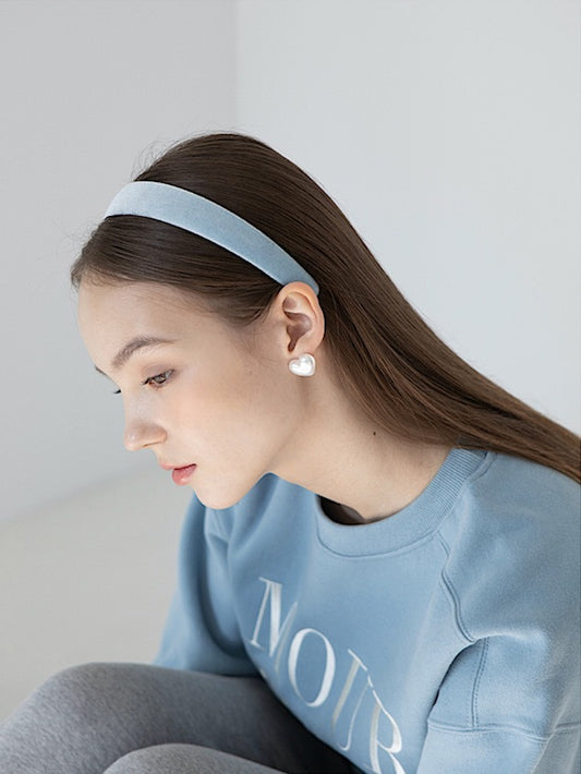 Mabei Pearl Love Earrings