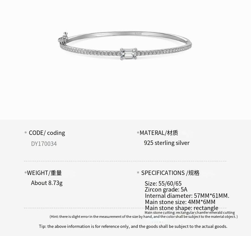 S925スターリングシルバーブレスレット