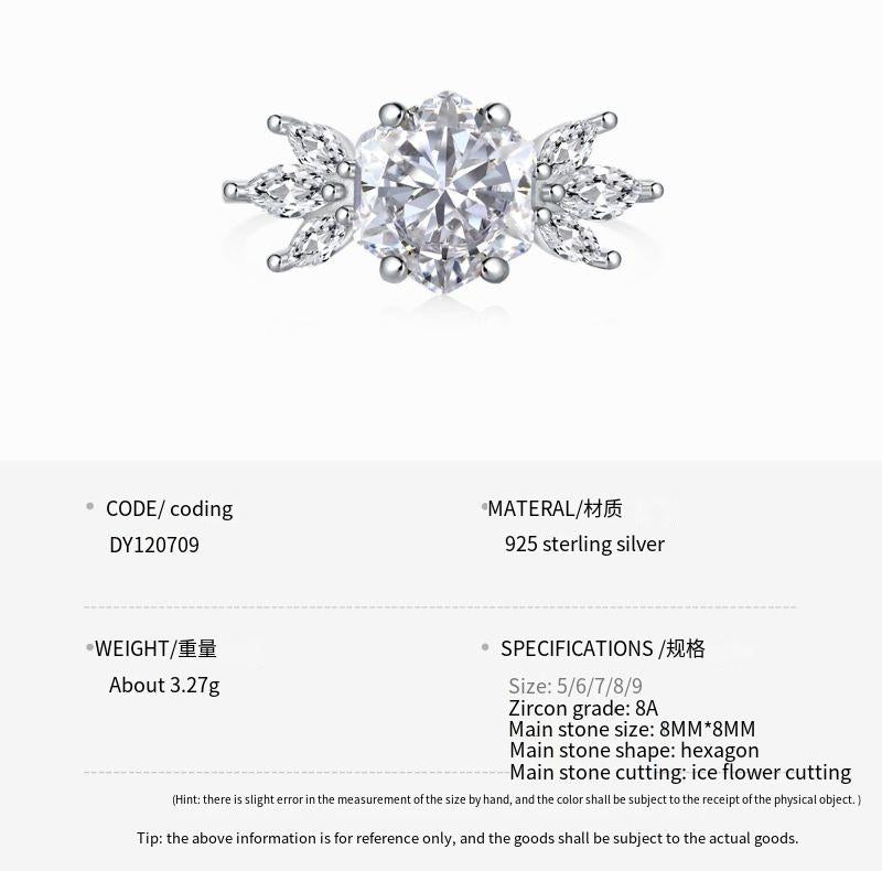 S925 sterling silver ring