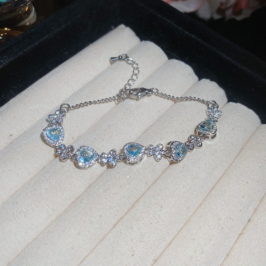 Zircon adjustable bracelet