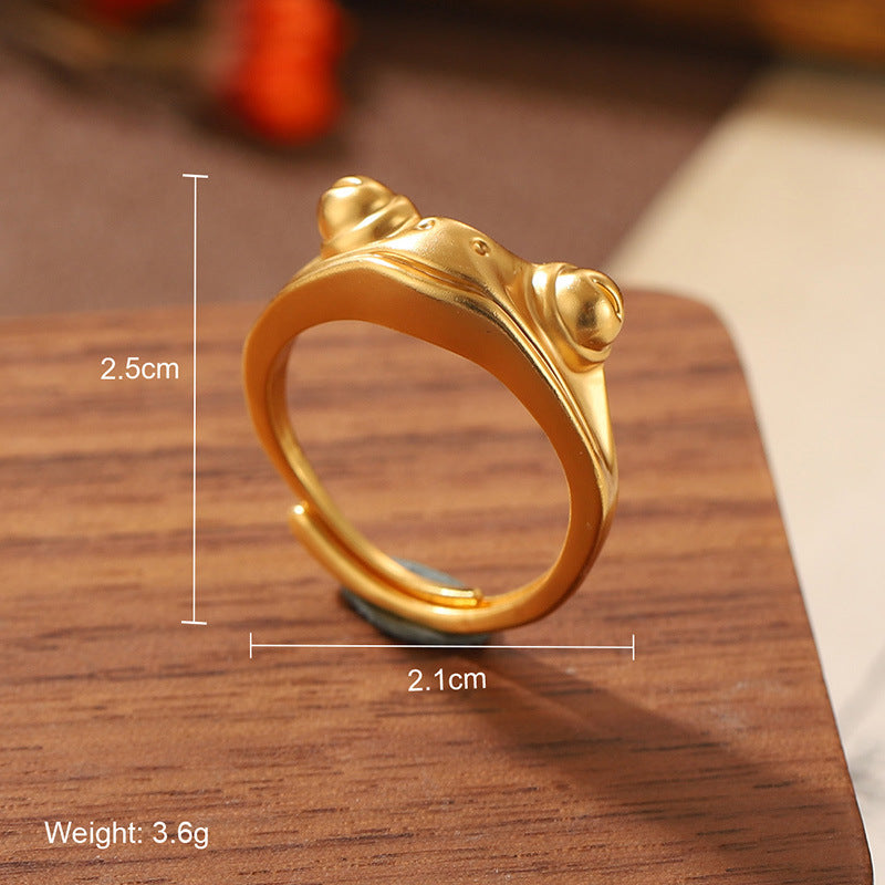 خاتم هندسي من الحجر الطبيعي