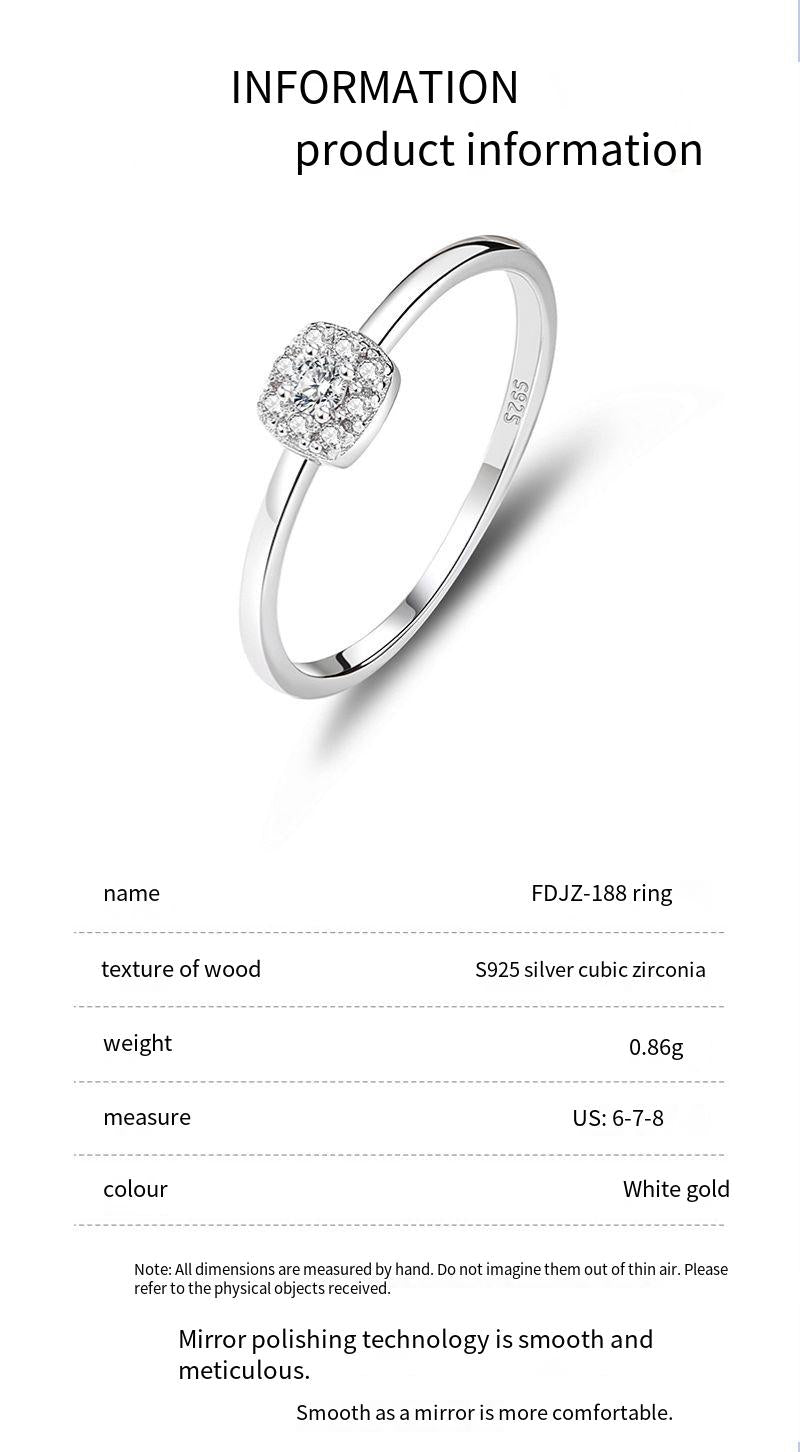 S925 Silver Ring