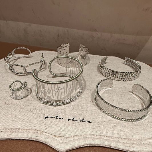 سوار هندسي من الزركون