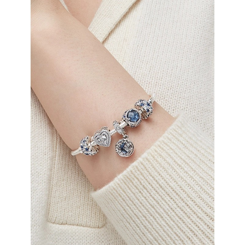 925 Silver Shining Galaxy Bracelet