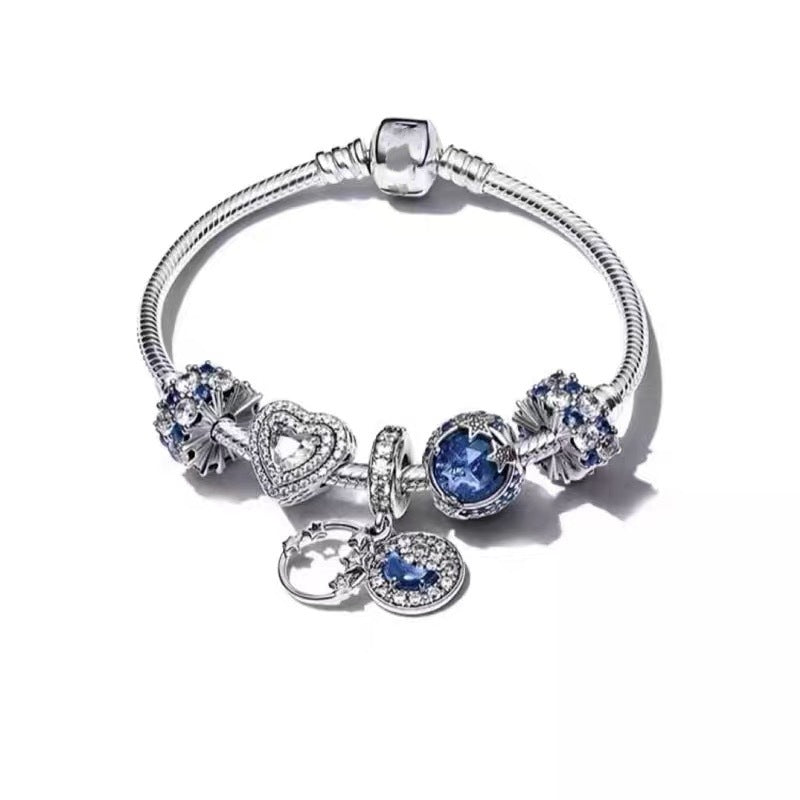 925 Silver Shining Galaxy Bracelet