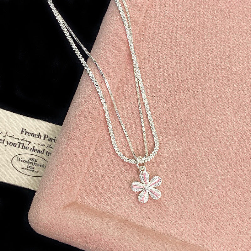 Zircon Swarovski Pearl Necklace