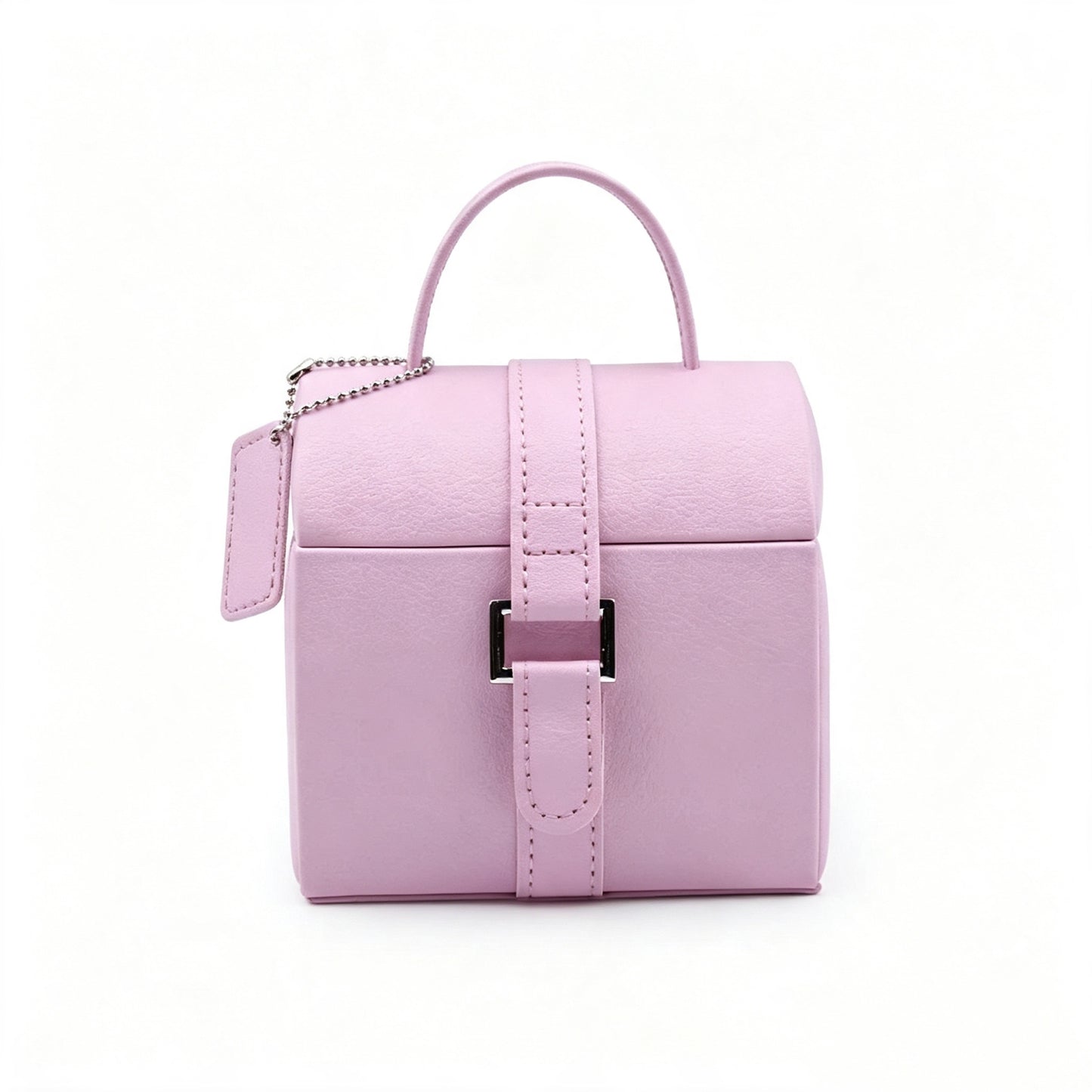 Double‑Layer Pu Leather Jewelry Case