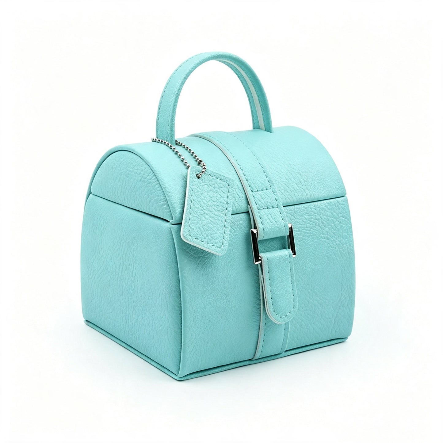 Double‑Layer Pu Leather Jewelry Case