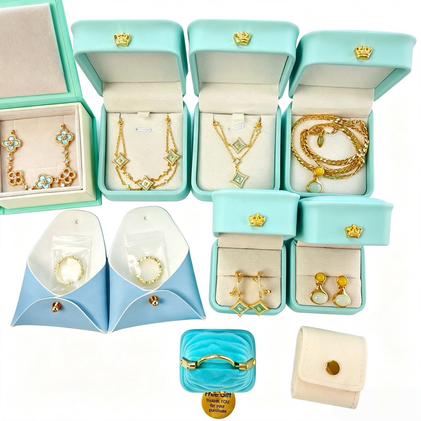 Mint Blue Jewelry Curated Set
