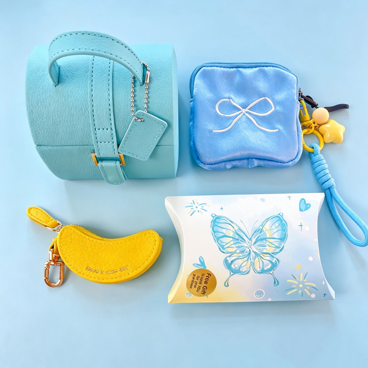 Blue Jewelry & Gift Curated Set