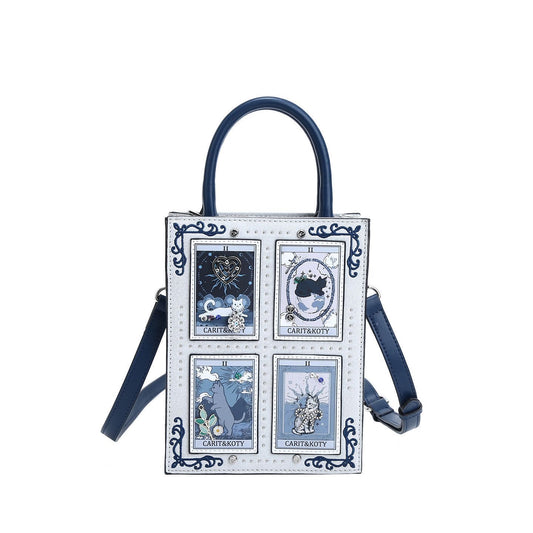 Crossbody Handbag, PU Leather Single Shoulder Small Tote Purse For Daily Use