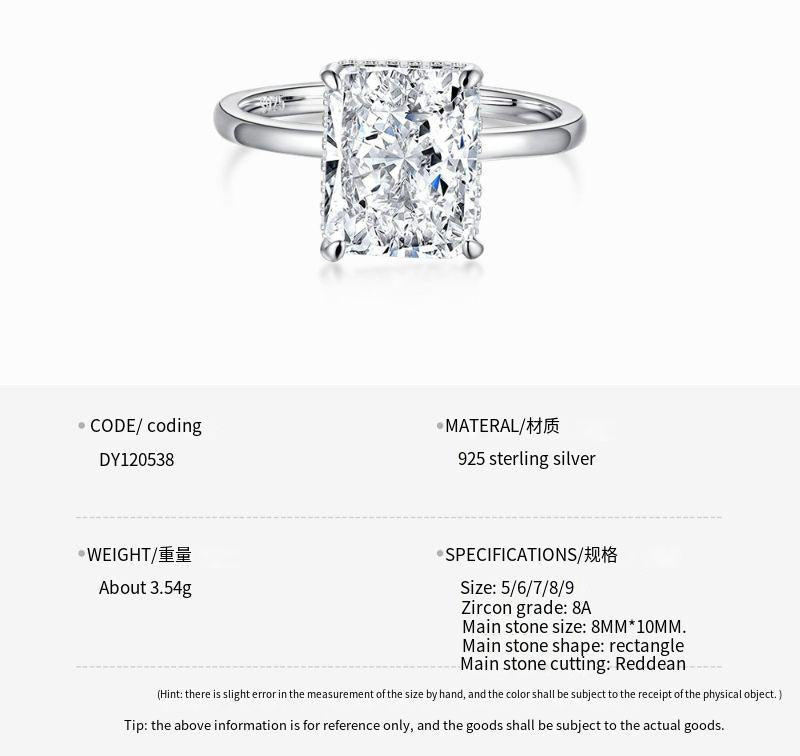 S925 sterling silver ring