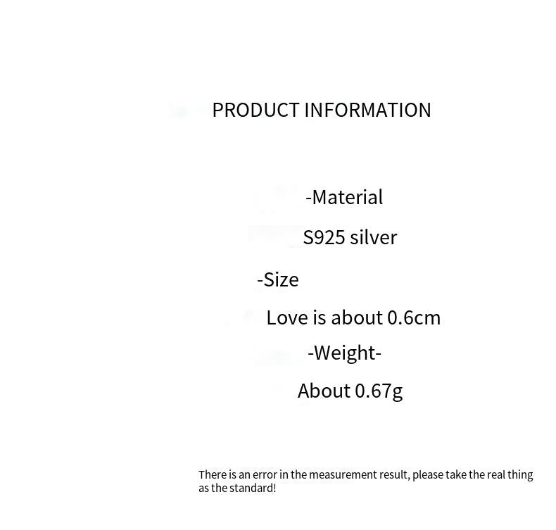 Love Moonstone Ring s925 sterling silver