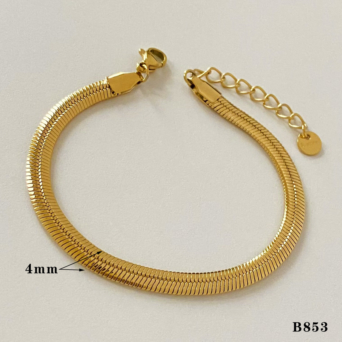 Pearl zircon stainless steel bracelet