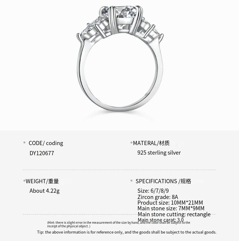 S925 sterling silver ring