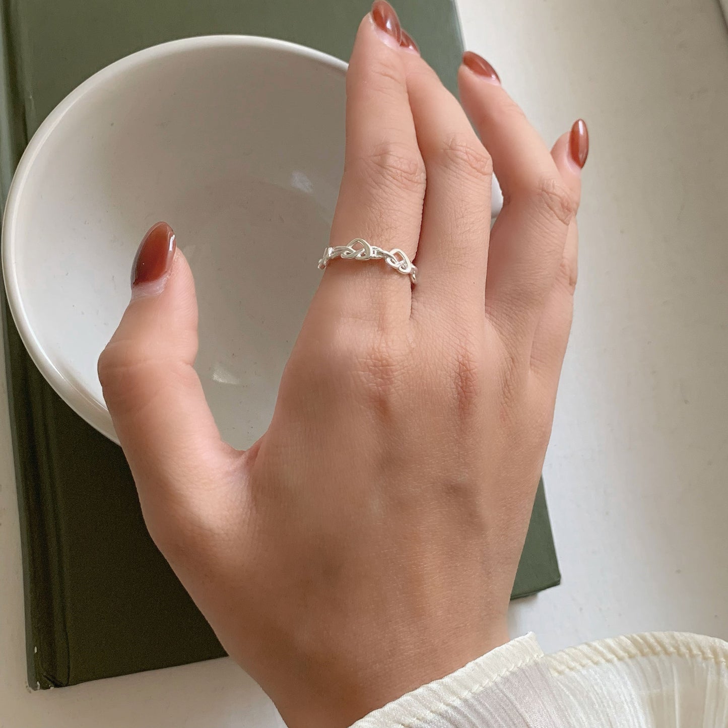 925 Sterling Silver Love Ring