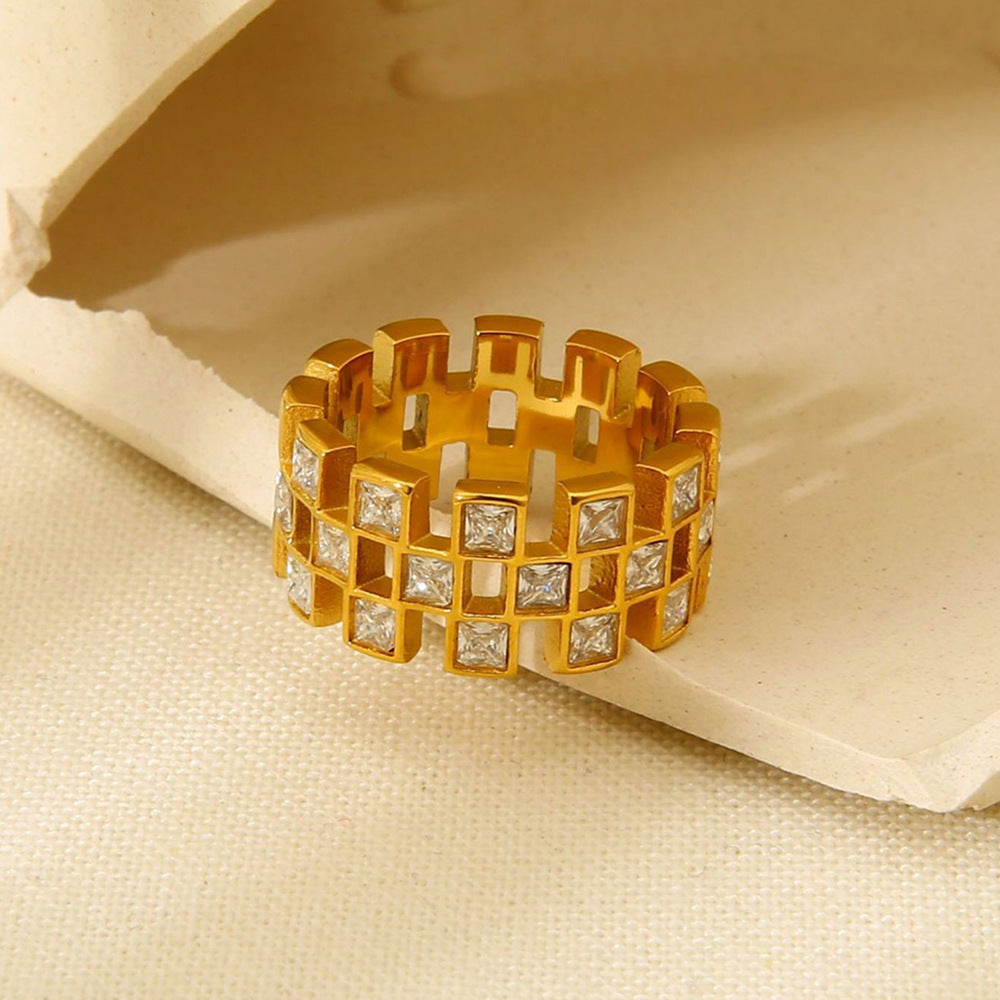 18K Gold Plated Open Ring