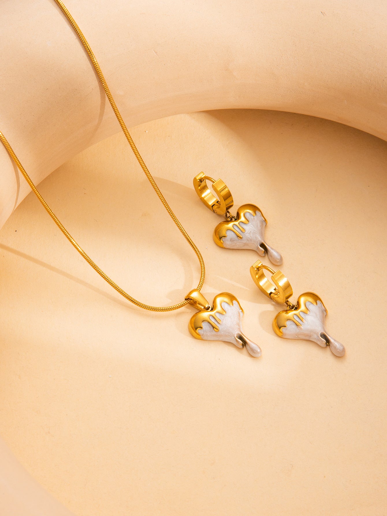 ネックレスイヤリングセット