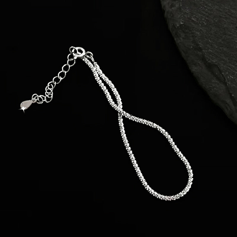 S925 Sterling Silver Sparkling Necklace
