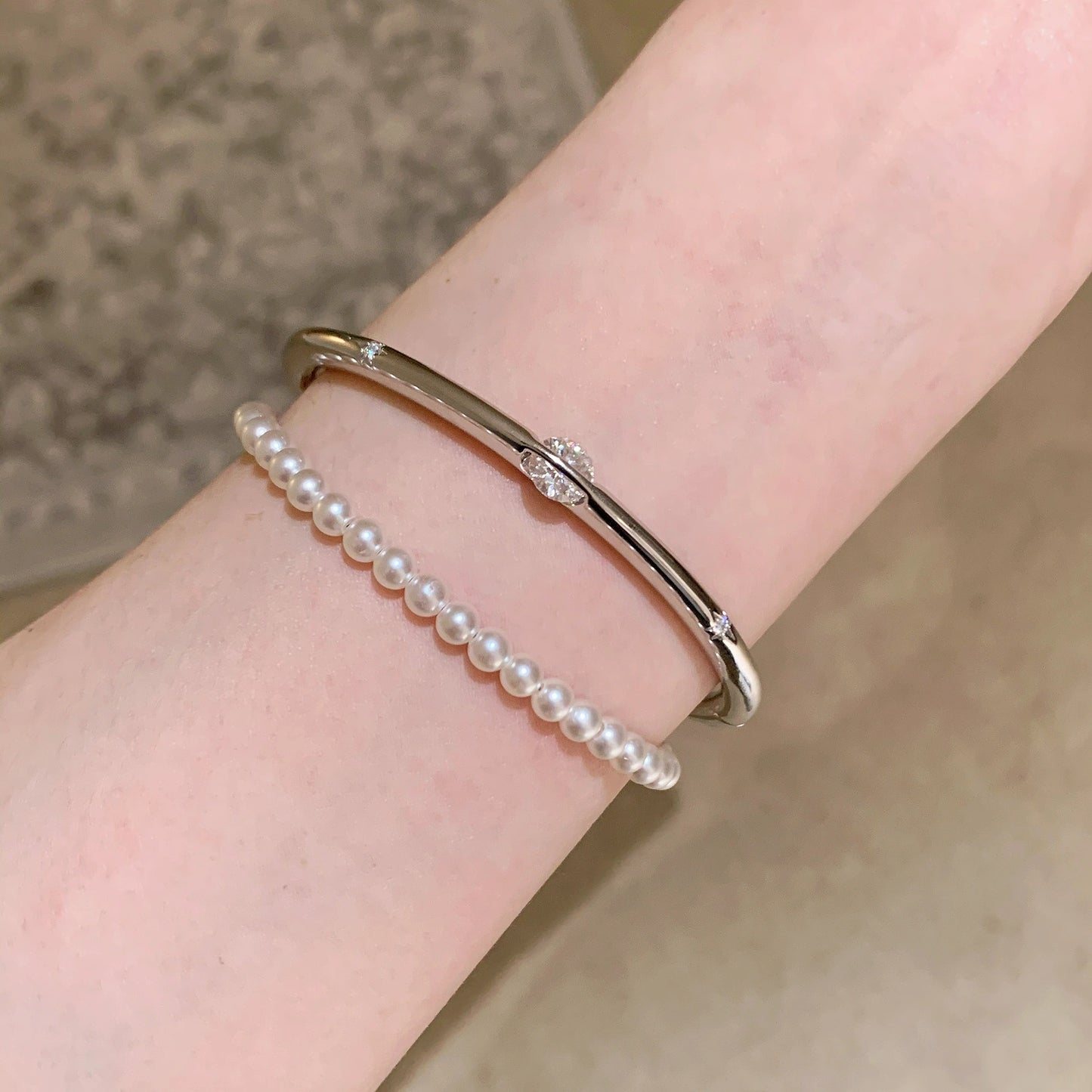 S925 sterling silver around the planet universe star rotation bracelet