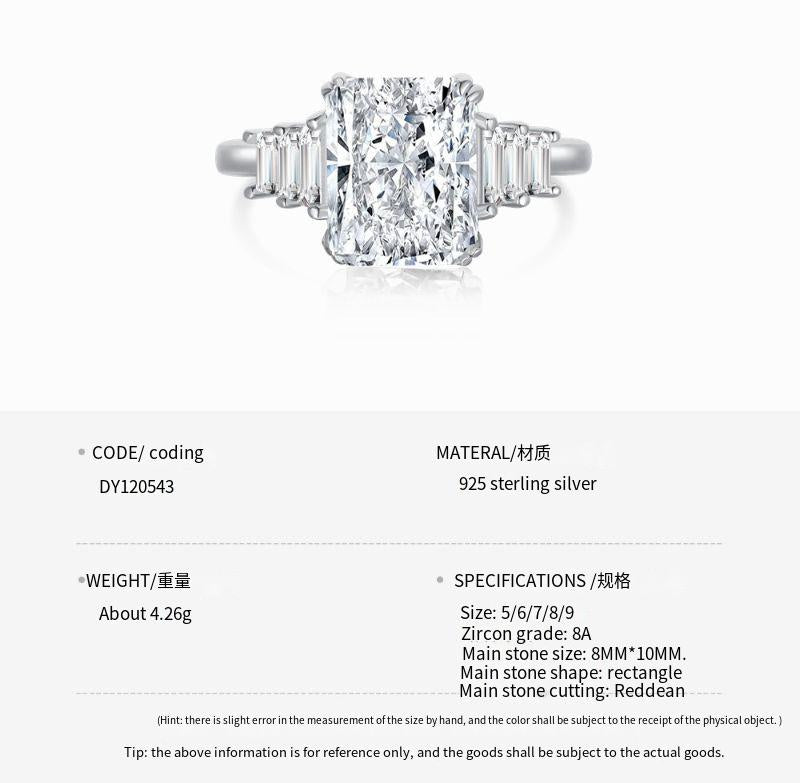 S925 sterling silver ring