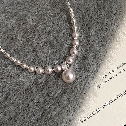 Swarovski pearls necklace