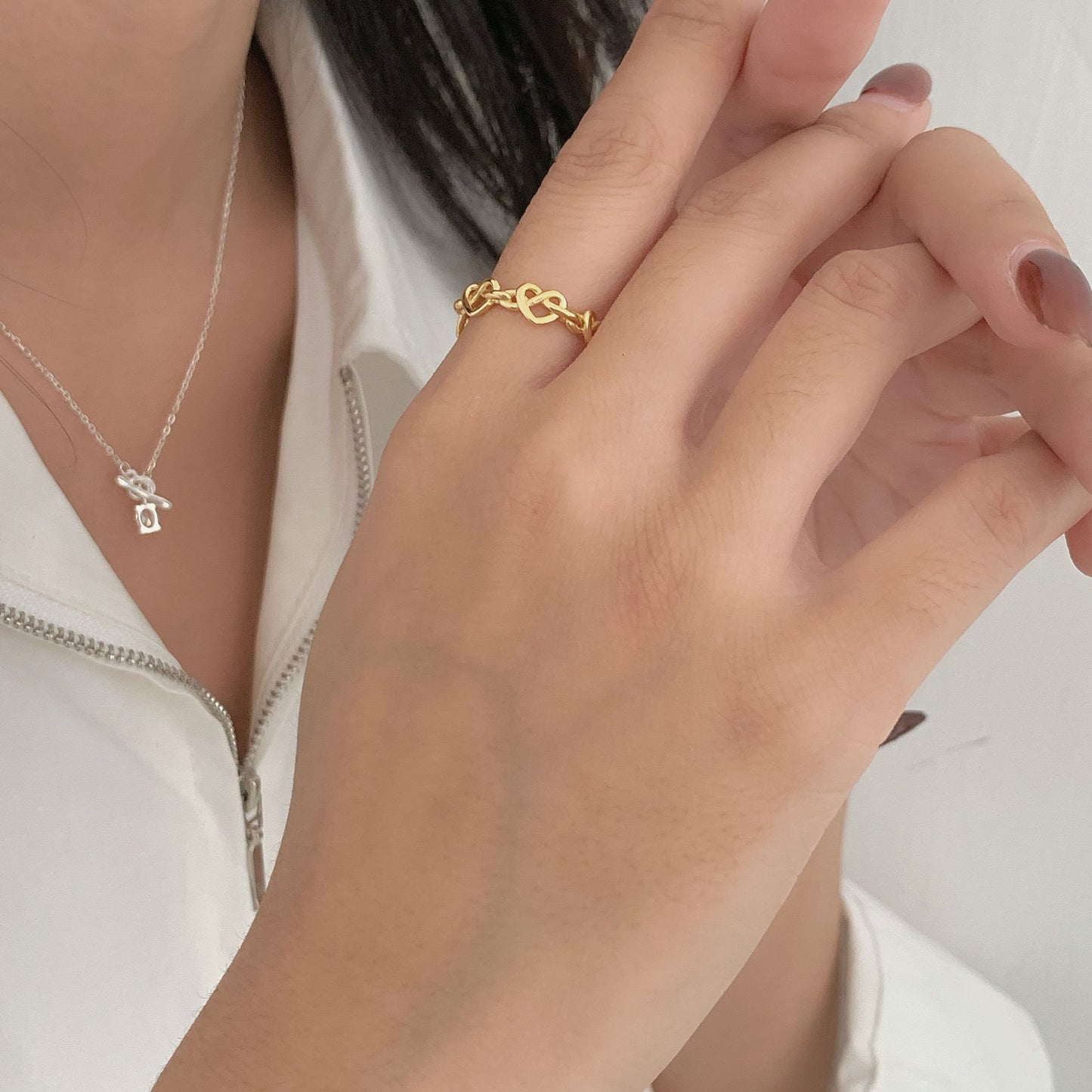 925 Sterling Silver Love Ring