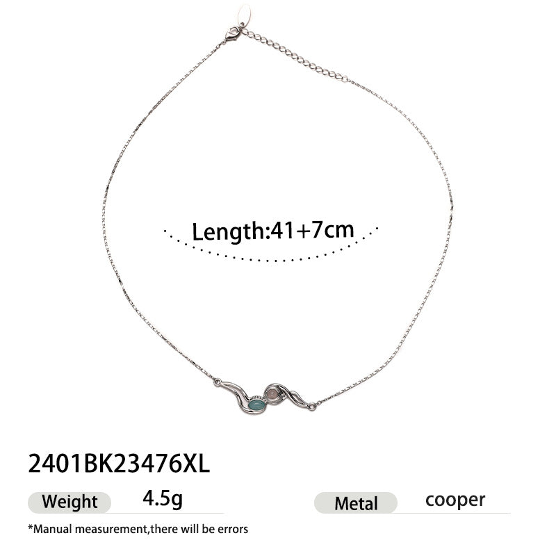 アクアマラスネックレスイヤリング