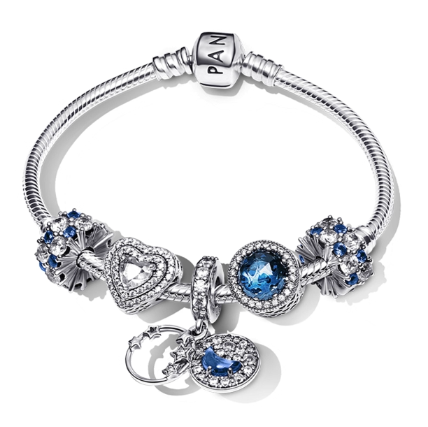 925 Silver Shining Galaxy Bracelet