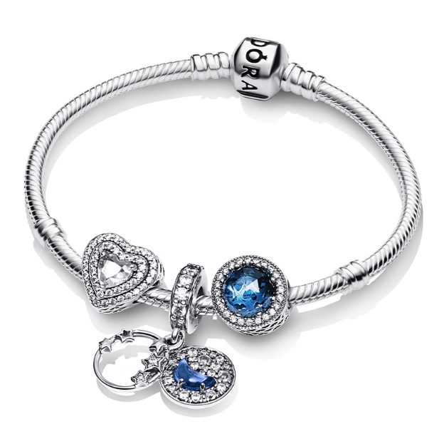 925 Silver Shining Galaxy Bracelet