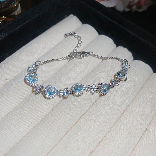 Zircon adjustable bracelet
